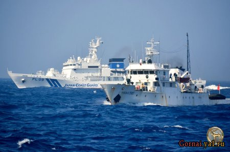 Tàu tuần duyên Nhật Bản trên vùng biển tranh chấp