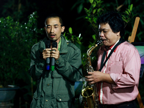 Chương trình cũng có nhiều màn kết hợp ngẫu hứng