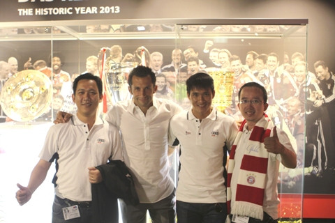 Những danh hiệu Bayern giành được trong năm 2013