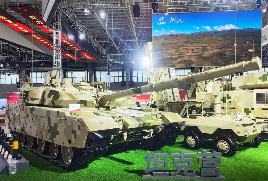 Xe tăng chiến đấu VT4A1 đang được trưng bày tại Airshow China 2022. Ảnh: Armyrecognition. Xe tăng chiến đấu VT4A1 đang được trưng bày tại Airshow China 2022. Ảnh: Armyrecognition.