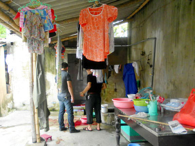 Hiện trường nơi Phong nhẫn tâm giết người tình 