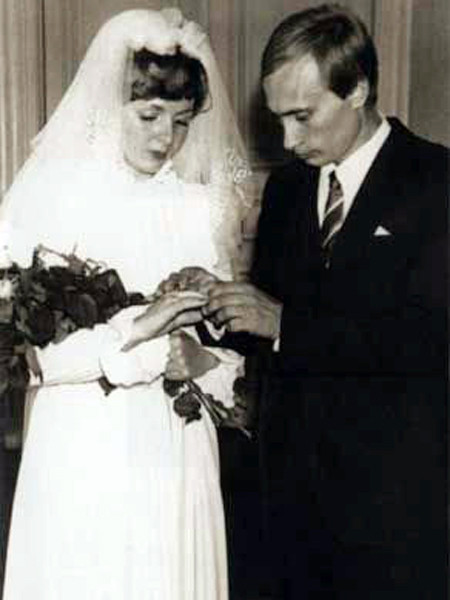 Lễ cưới của Vladimir Putin và Lyudmila năm 1983