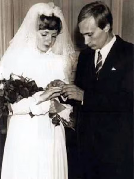 Lễ cưới của Vladimir Putin và Lyudmila năm 1983