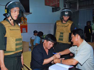 Bắt trùm cho vay lãi nặng Nguyễn Thanh Long