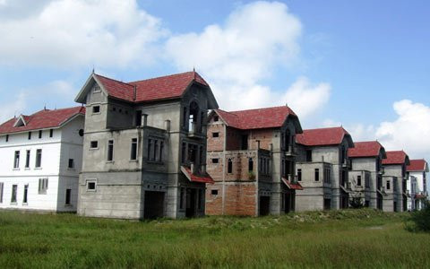 Một số ít các căn hộ đã hoàn thiện