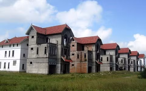 Một số ít các căn hộ đã hoàn thiện
