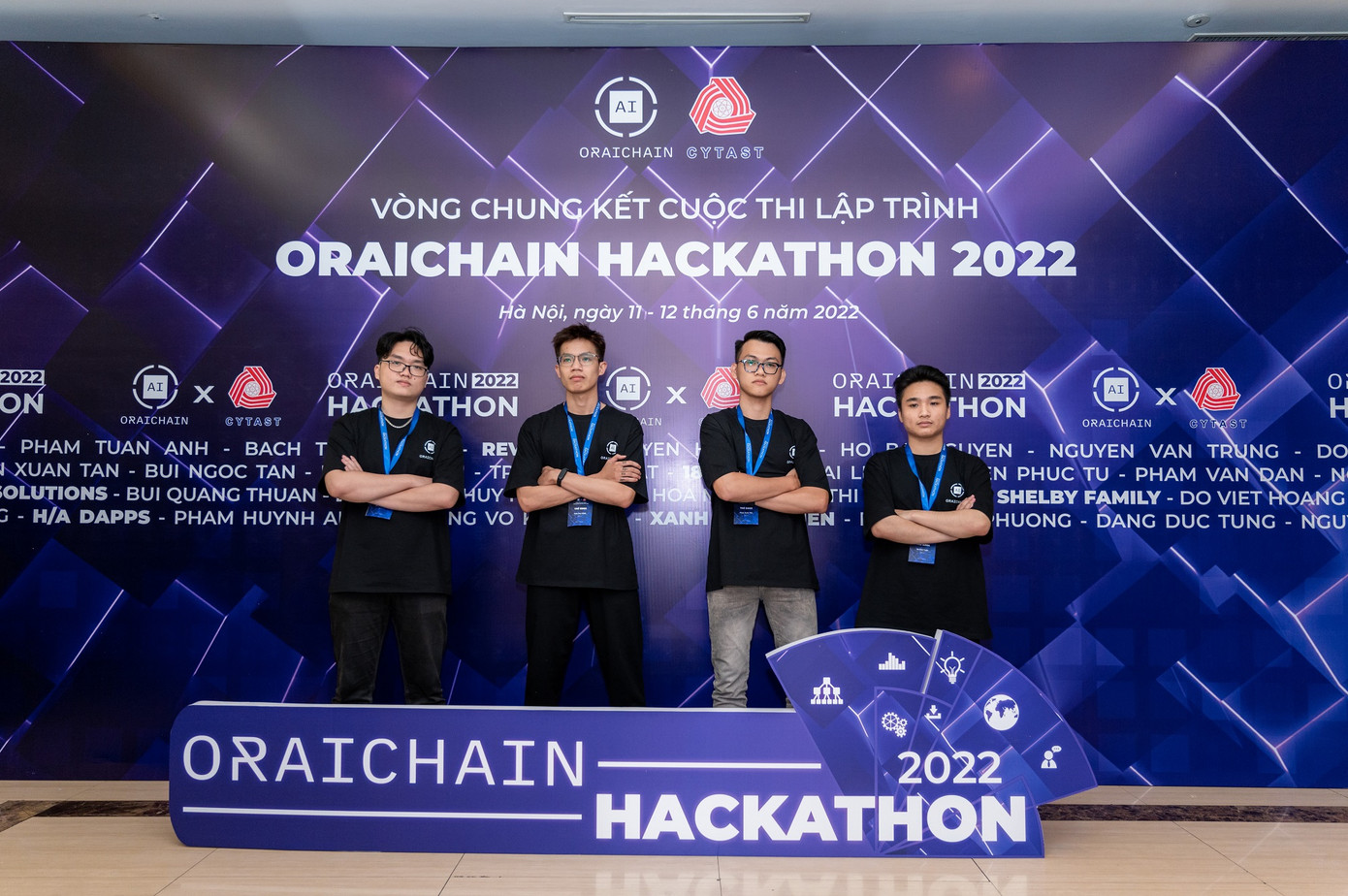 Các thành viên đội R3T.rs, với dự án Ziden - Nền tảng quản lý danh tính dùng công nghệ mã hoá zero-knowledge Các thành viên đội R3T.rs, với dự án Ziden - Nền tảng quản lý danh tính dùng công nghệ mã hoá zero-knowledge