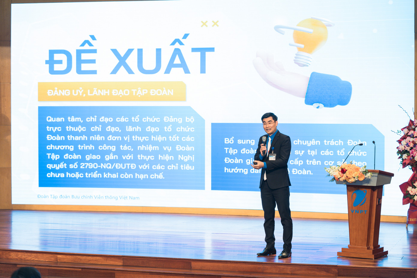 Anh Hoàng Tiến Hưng, Bí thư Đoàn VNPT đề xuất các giải pháp phát triển công tác Đoàn, phong trào thanh niên VNPT Anh Hoàng Tiến Hưng, Bí thư Đoàn VNPT đề xuất các giải pháp phát triển công tác Đoàn, phong trào thanh niên VNPT