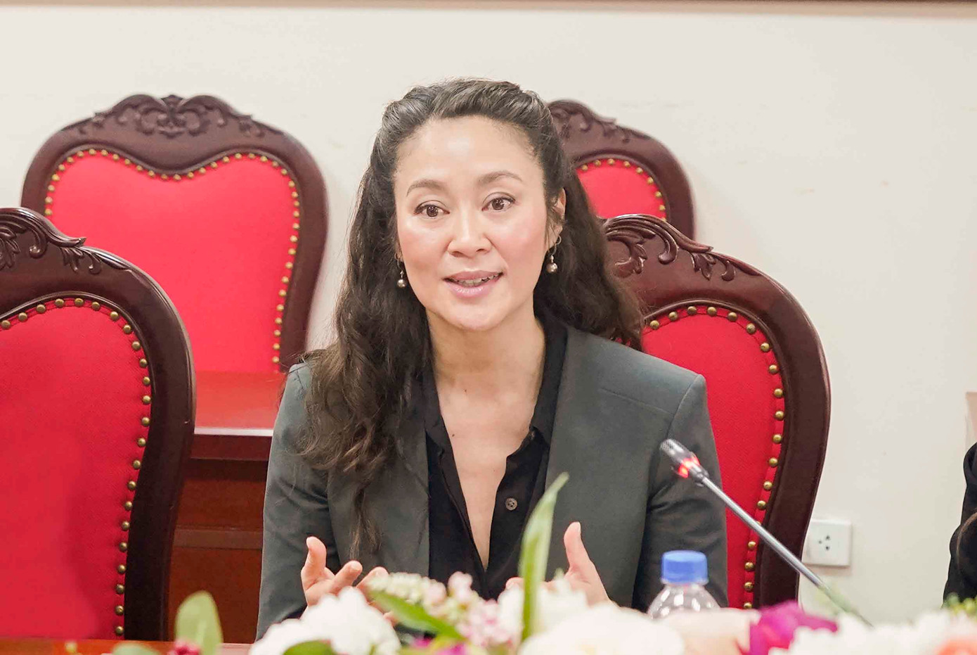 Bà Josephine Choy, Phó Chủ tịch về Chính sách công khu vực châu Á Thái Bình Dương của Netflix. (Ảnh: QH) Bà Josephine Choy, Phó Chủ tịch về Chính sách công khu vực châu Á Thái Bình Dương của Netflix. (Ảnh: QH)