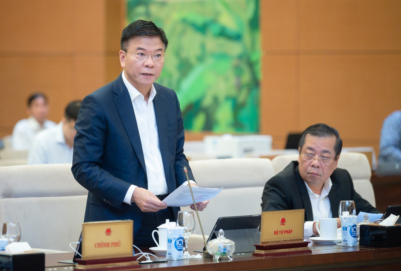 Bộ trưởng Bộ Tư pháp Lê Thành Long