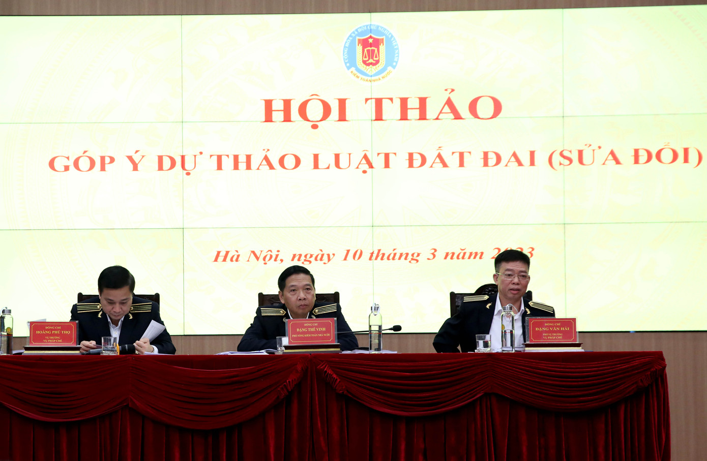 Kiểm toán nhà nước tổ chức Hội thảo góp ý dự thảo Luật Đất đai (sửa đổi)