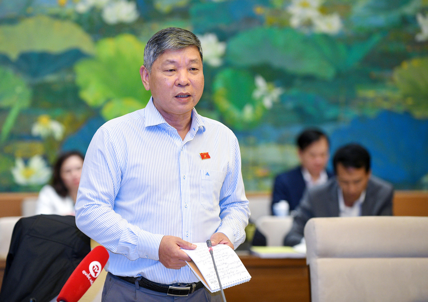 Phó Chủ nhiệm Ủy ban Xã hội của Quốc hội Nguyễn Hoàng Mai (ảnh: QH).