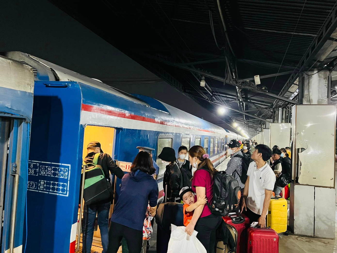 Nhằm đáp ứng nhu cầu đi lại của hành khách vào dịp nghỉ lễ Quốc khánh 2/9, Công ty Vận tải đường sắt Sài Gòn sẽ tổ chức chạy thêm tàu từ TPHCM - Quy Nhơn. (Ảnh minh họa)