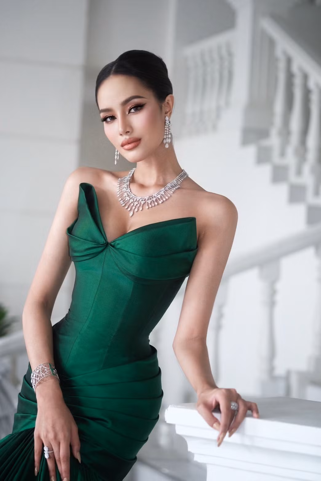 Thí sinh Hoa hậu Hoàn vũ Thái Lan 2024.