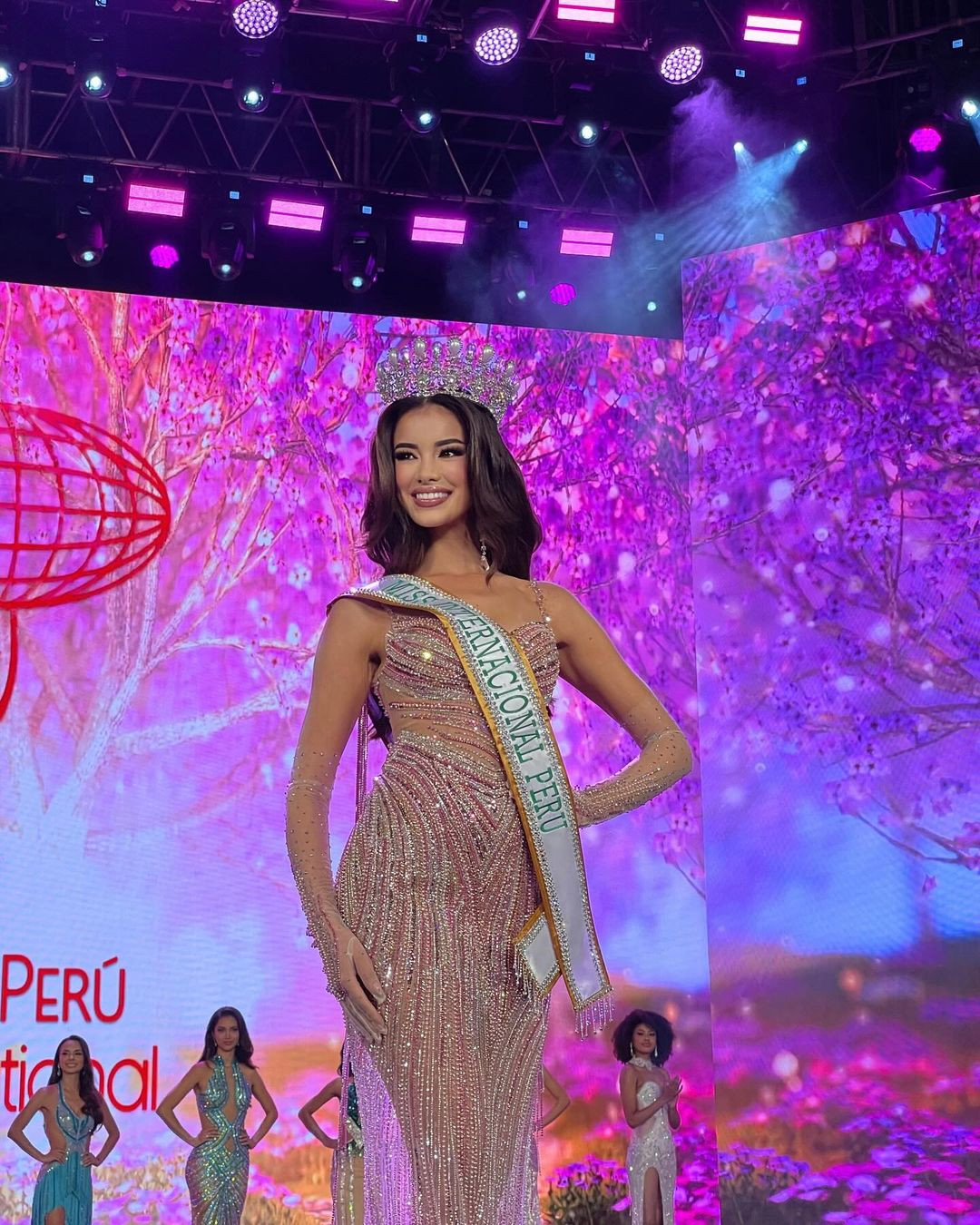 Trong chung kết Miss Peru 2024, người đẹp Sofia Cajo đã được trao danh hiệu Hoa hậu Quốc tế Peru 2024. Cô trở thành đối thủ của Hoa hậu Thanh Thủy ở cuộc thi Hoa hậu Quốc tế tổ chức tại Nhật Bản vào cuối năm.