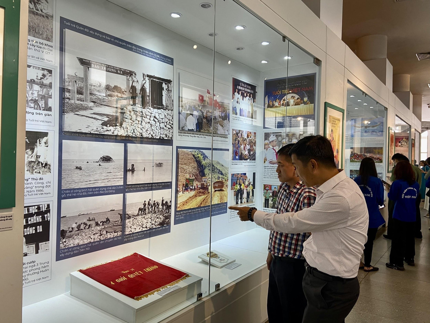 Triển lãm được trưng bày tại Bảo tàng Hồ Chí Minh từ ngày 17/5 đến hết tháng 9/2022 (Ảnh: Mai Hương)