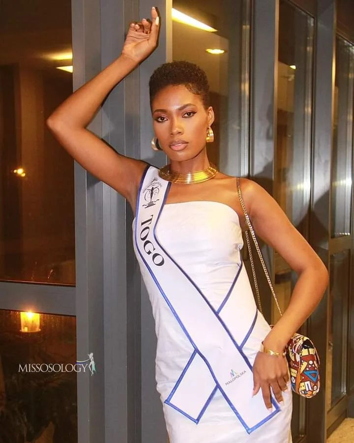 Người đẹp Togo - Mathilde Honyiglo tại cuộc thi Hoa hậu Siêu quốc gia 2023.