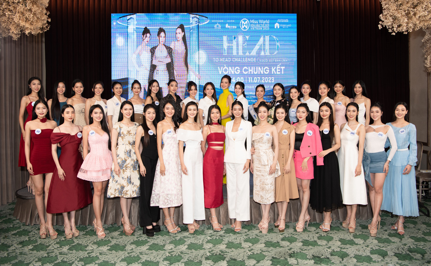 Ngày 11/7 đã diễn ra vòng chung kết phần thi Head to Head Challenge - Người đẹp Bản lĩnh nằm trong khuôn khổ cuộc thi Miss World Vietnam - Hoa hậu Thế giới Việt Nam 2023. Phần thi này cũng là nơi để giám khảo thử thách vốn kiến thức cũng như khả năng ứng biến của từng thí sinh.