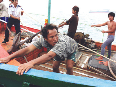 Thuyền trưởng tàu cá Mai Phụng Lưu 