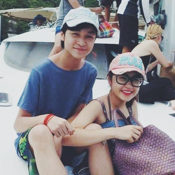 Đăng Quang và chị gái Thiện Thanh rất gần gũi. Đăng Quang và chị gái Thiện Thanh rất gần gũi