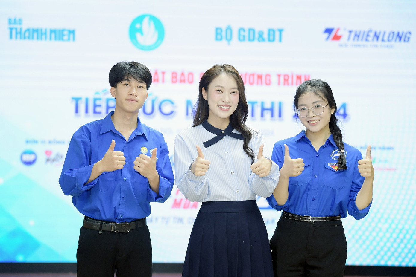 MC Trần Khánh Vy, nhà sáng tạo nội dung và người dẫn chương trình, chia sẻ các bí quyết giữ vững tâm lý trong kỳ thi.