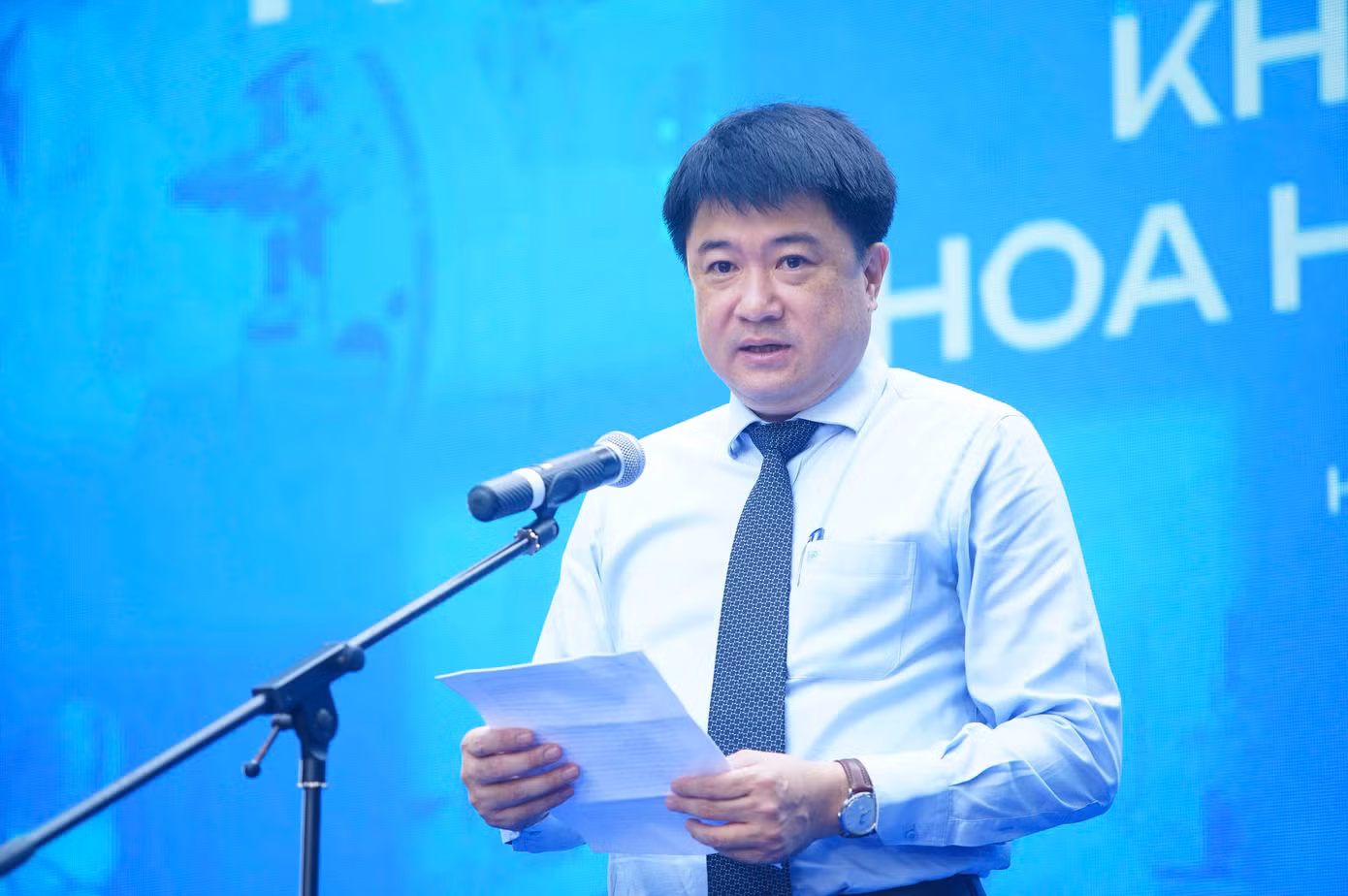 GS. TS Chu Hoàng Hà – Phó Chủ tịch Viện Hàn lâm Khoa học và Công nghệ Việt Nam phát biểu tại chương trình. GS. TS Chu Hoàng Hà – Phó Chủ tịch Viện Hàn lâm Khoa học và Công nghệ Việt Nam phát biểu tại chương trình.