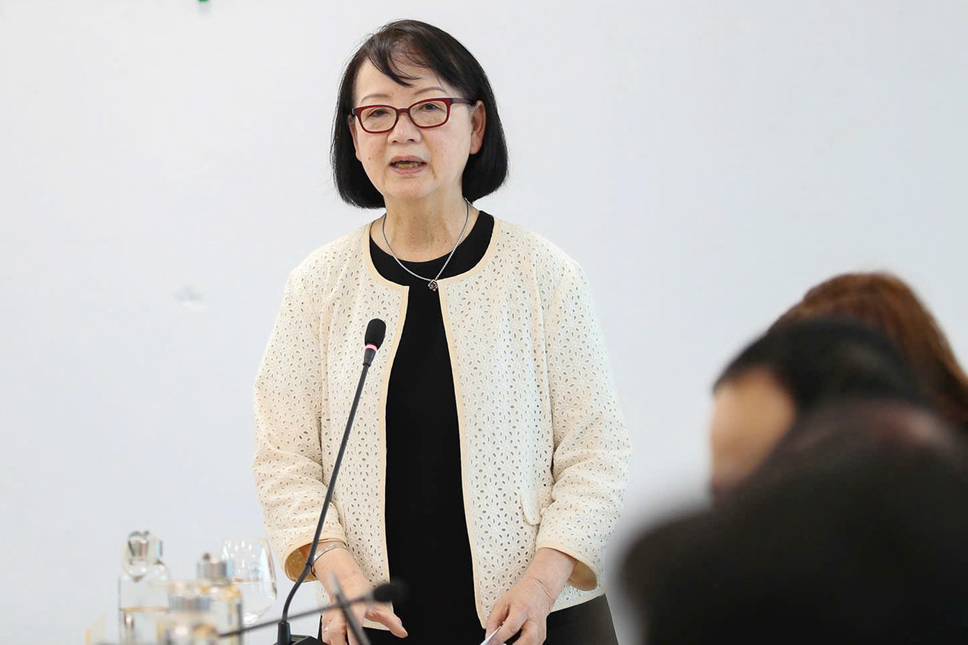 Bà Nguyễn Bích Yến - Nghiên cứu viên cao cấp của Tập đoàn Soitec (Pháp), giữ chức Chủ tịch danh dự Viện Bán dẫn và Vật liệu tiên tiến, trực thuộc Công viên Công nghệ cao và Đổi mới sáng tạo (ĐHQG Hà Nội).