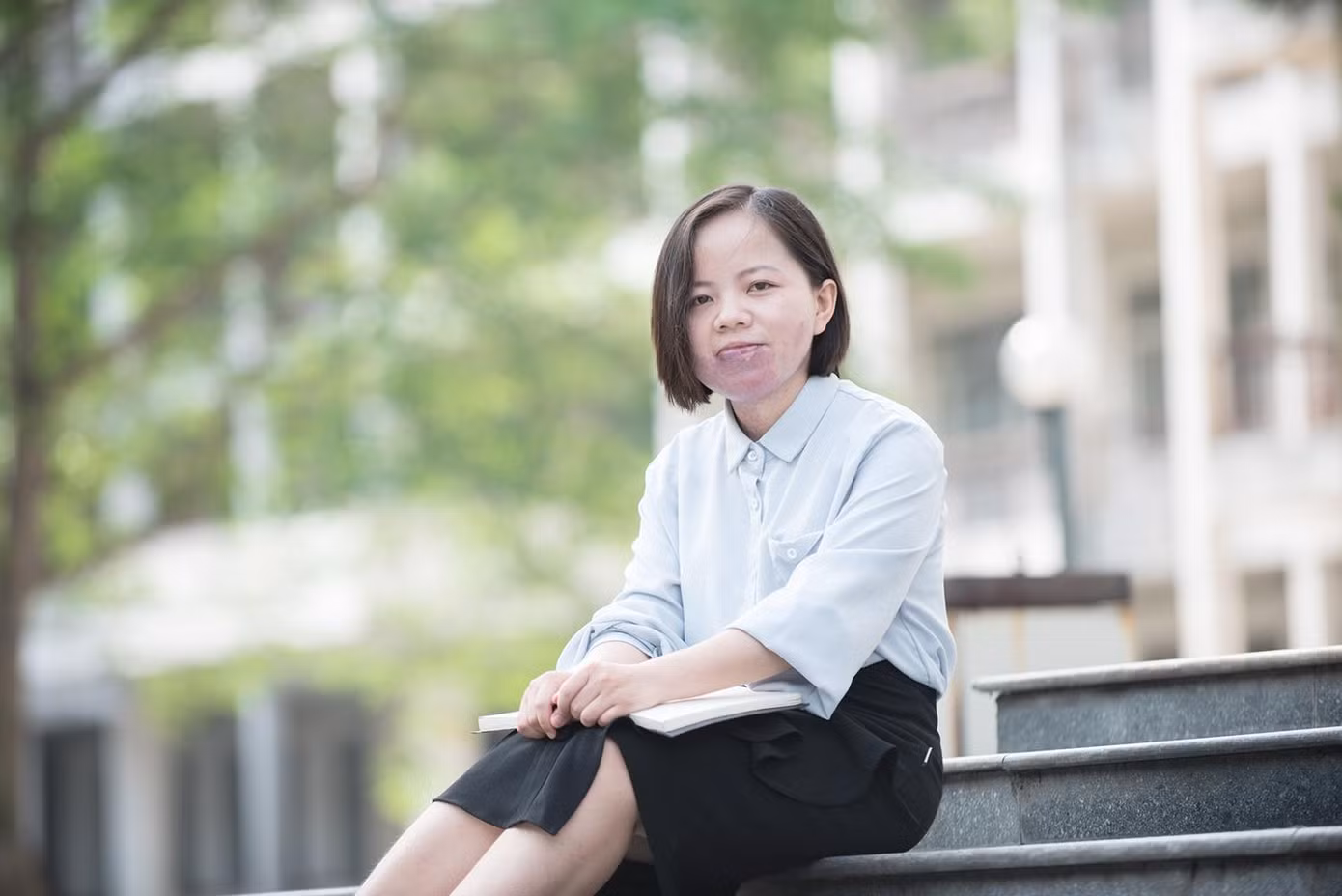 Lê Thị Trang luôn trăn trở suy nghĩ về việc kết nối sinh viên Việt Nam.