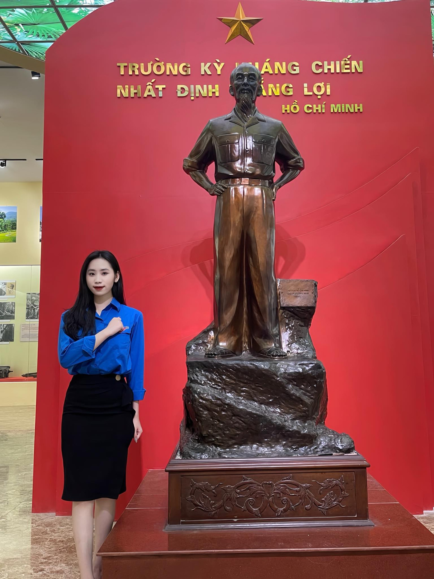 Nguyễn Hoàng Lan - sinh viên trường ĐH Khoa học (ĐH Thái Nguyên).