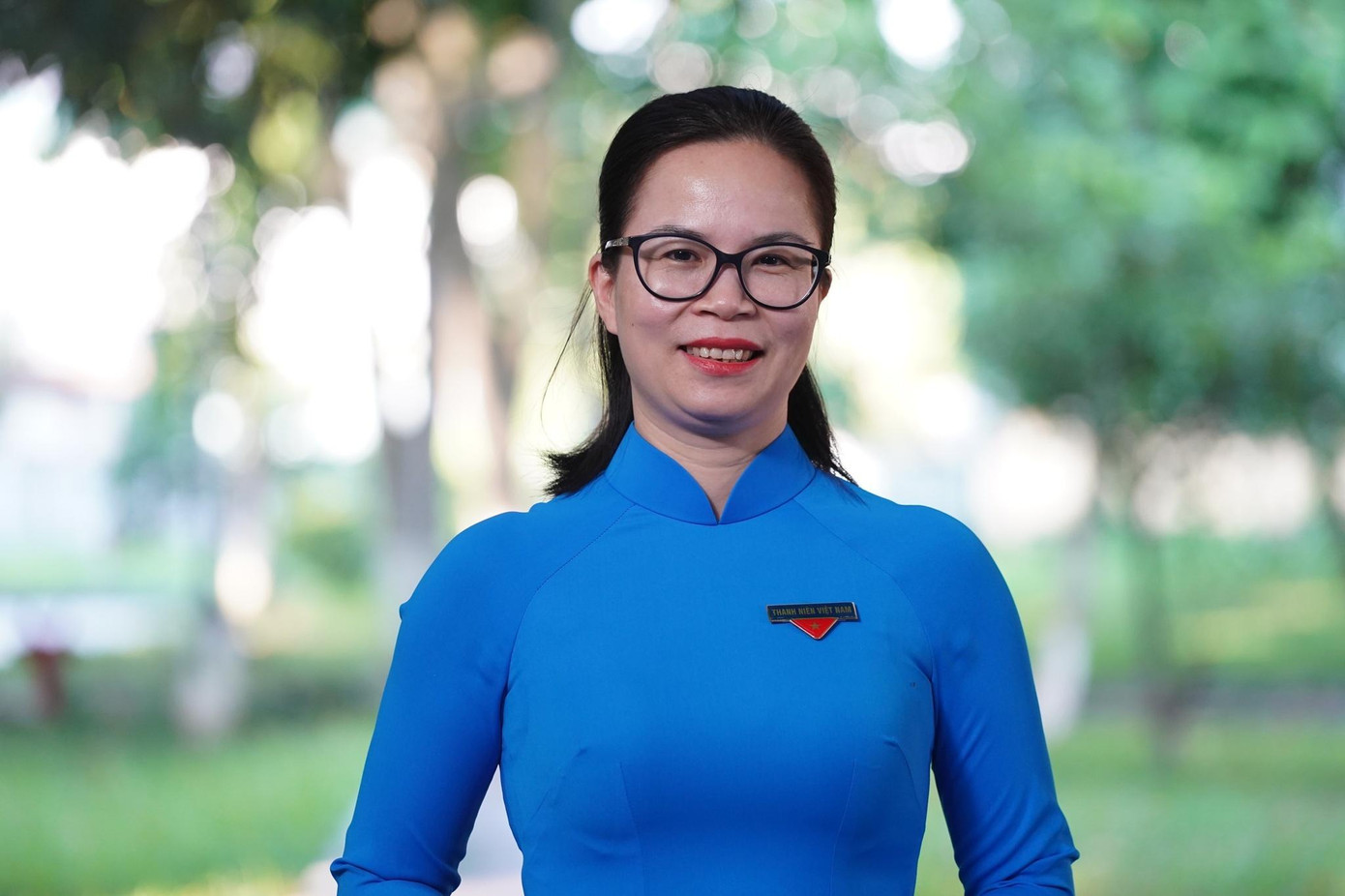 Chị Hoàng Thị Minh Thu, Bí thư Đoàn Khối doanh nghiệp T.Ư. Ảnh: NGỌC THẮNG Chị Hoàng Thị Minh Thu, Bí thư Đoàn Khối doanh nghiệp T.Ư. Ảnh: NGỌC THẮNG