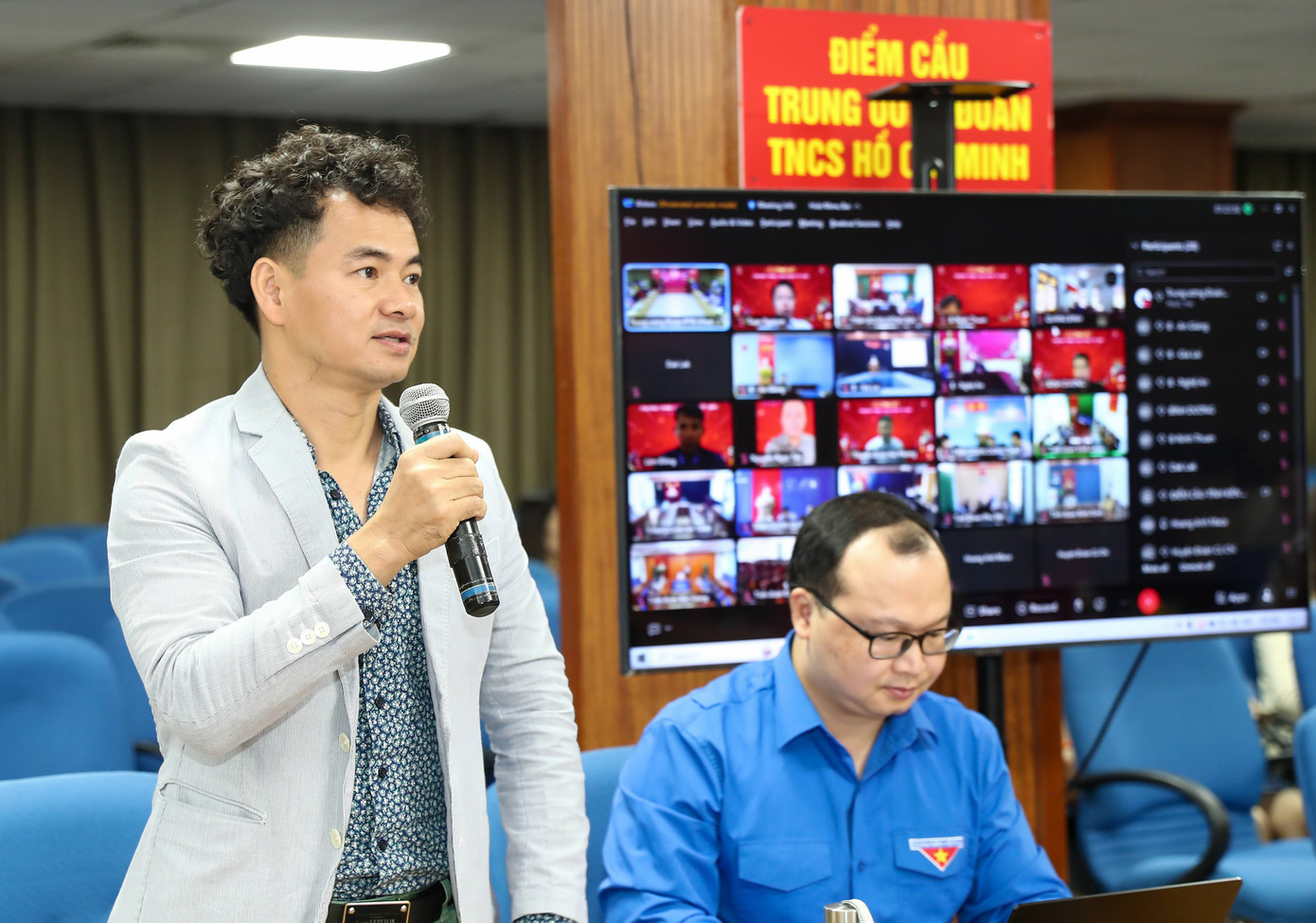 Nghệ sĩ Xuân Bắc chia sẻ tại chương trình. Nghệ sĩ Xuân Bắc chia sẻ tại chương trình.