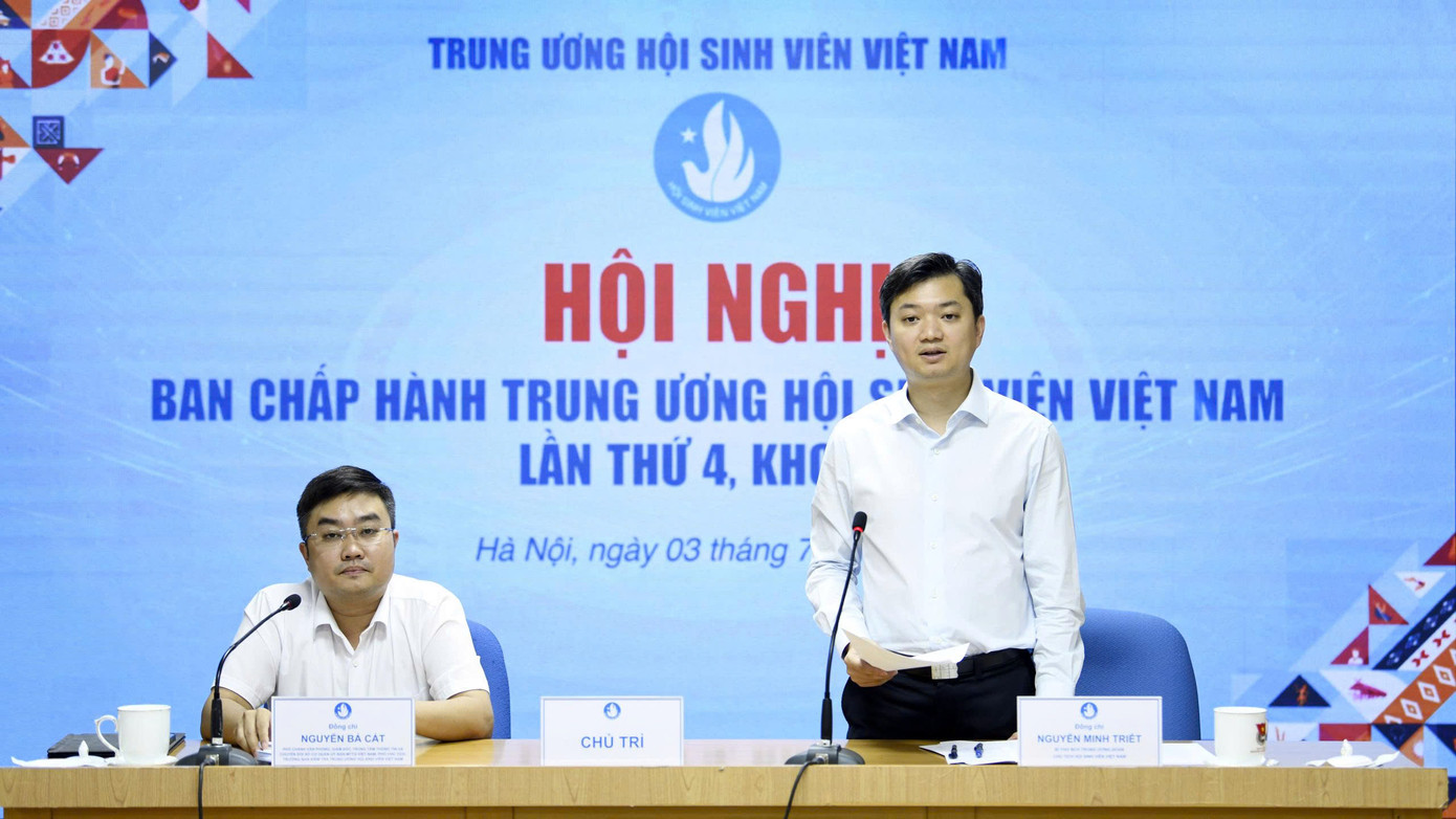 Hội nghị Ban Chấp hành lần thứ 4, khóa XI, nhiệm kỳ 2023 – 2028. Ảnh: HOÀNG MẠNH THẮNG