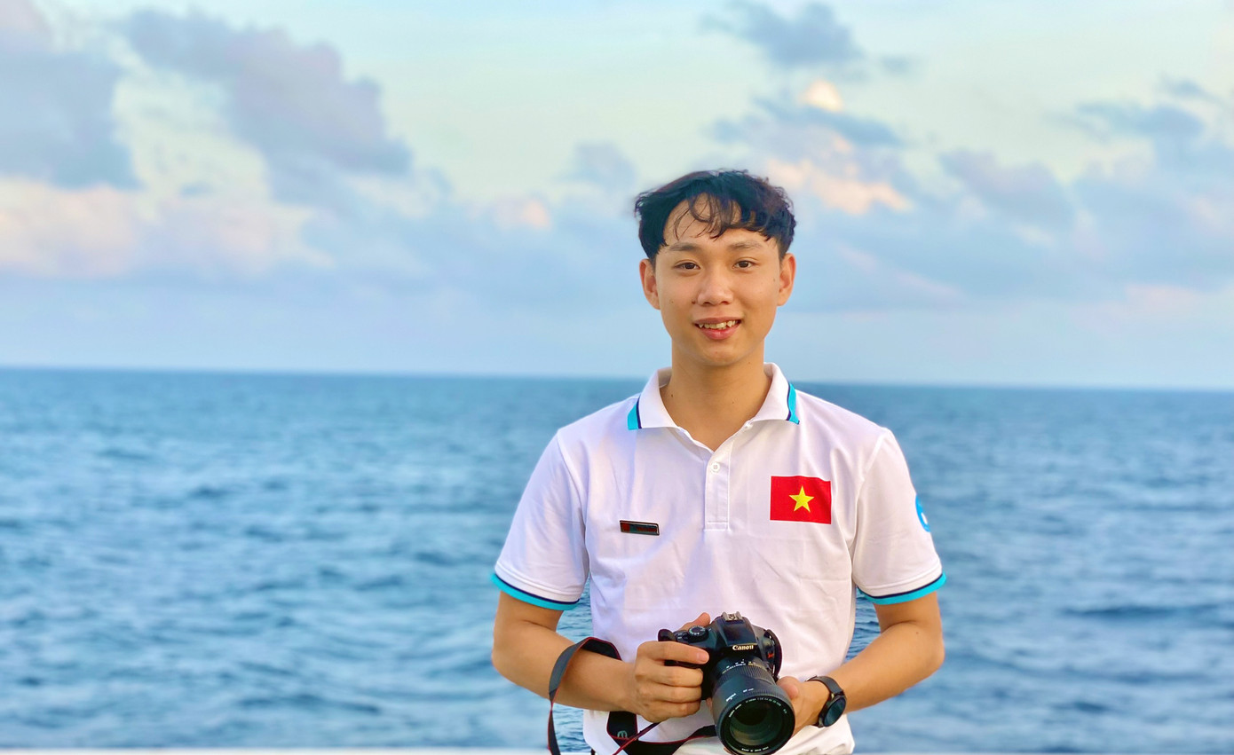 Võ Nguyễn Hoàng Đa (năm cuối, trường ĐH Sư phạm Thể dục Thể thao TP. HCM). Ảnh: NVCC Võ Nguyễn Hoàng Đa (năm cuối, trường ĐH Sư phạm Thể dục Thể thao TP. HCM). Ảnh: NVCC