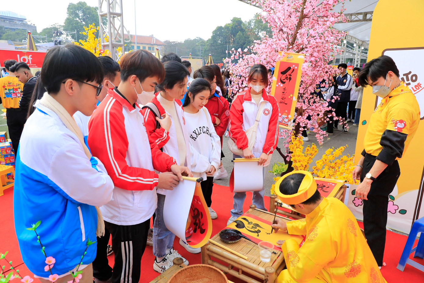 Nhiều hoạt động khác được các bạn trẻ tham gia trong Ngày hội. Ảnh: BẢO ANH