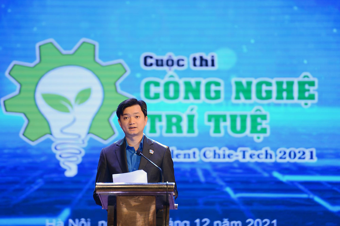 Anh Nguyễn Minh Triết - Bí thư T.Ư Đoàn, Phó Chủ tịch thường trực T.Ư Hội Sinh viên Việt Nam phát biểu tại chương trình. Ảnh: DƯƠNG TRIỀU Anh Nguyễn Minh Triết - Bí thư T.Ư Đoàn, Phó Chủ tịch thường trực T.Ư Hội Sinh viên Việt Nam phát biểu tại chương trình. Ảnh: DƯƠNG TRIỀU