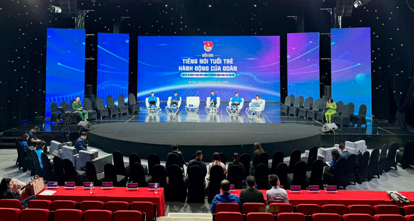 Vào lúc 14h chiều 13/3, tại Hà Nội và các điểm cầu trực tuyến trong và ngoài nước, Diễn đàn ‘Tiếng nói tuổi trẻ - Hành động của Đoàn’ do Trung ương Đoàn tổ chức sẽ chính thức diễn ra.