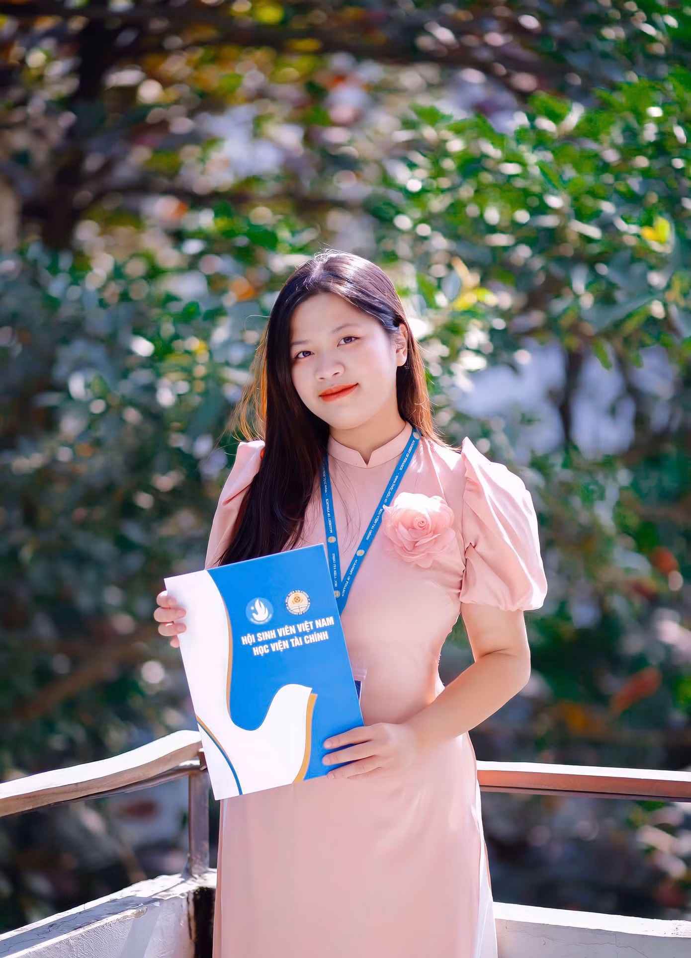 Nguyễn Hoài Anh - Phó Chủ tịch Hội Sinh viên Học viện Tài chính.