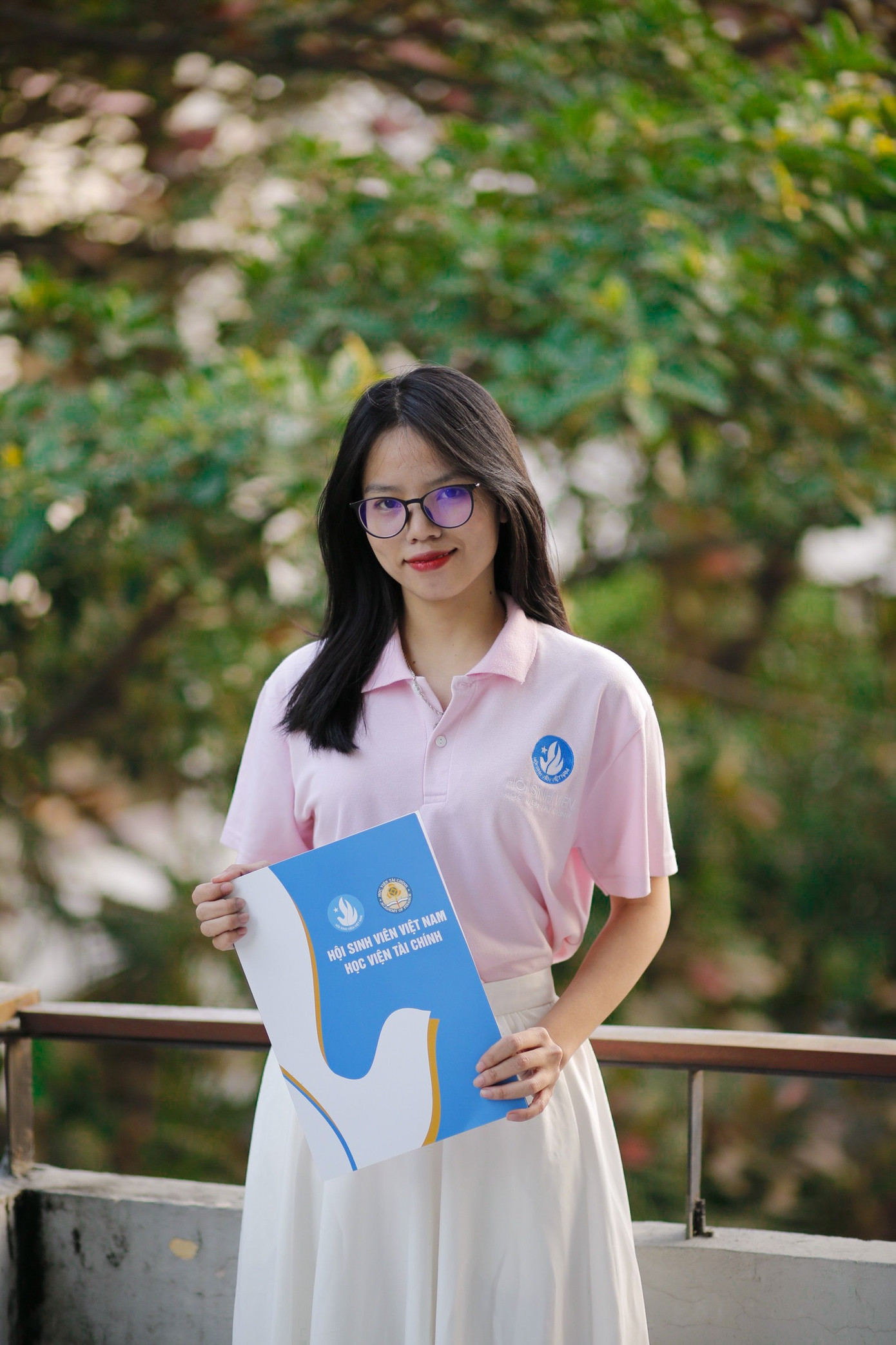 Nguyễn Thị Tâm Phương - Uỷ viên Ban Thư ký Hội Sinh viên Học viện Tài chính. Nguyễn Thị Tâm Phương - Uỷ viên Ban Thư ký Hội Sinh viên Học viện Tài chính.