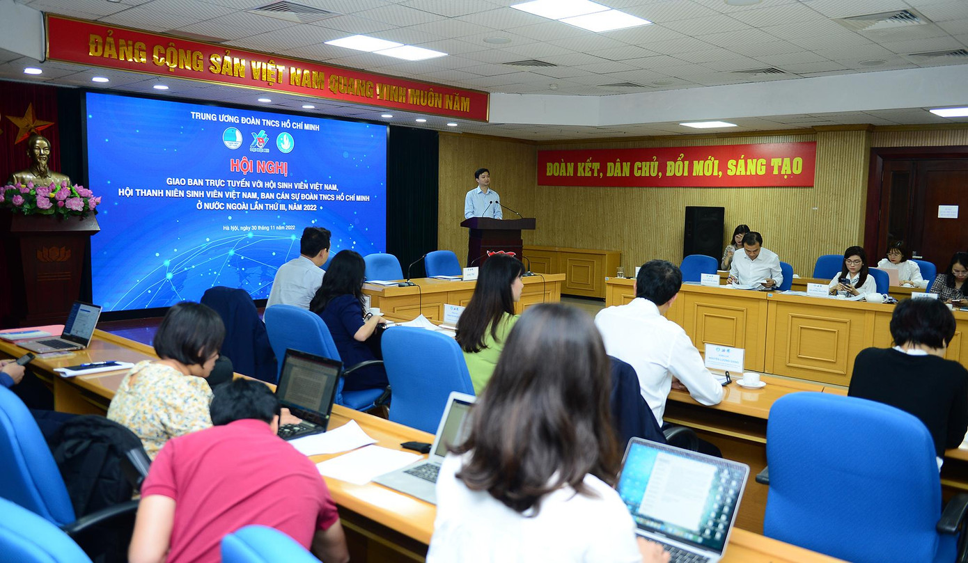 Hội nghị diễn ra dưới hình thức trực tiếp kết hợp trực tuyến. Ảnh: DƯƠNG TRIỀU