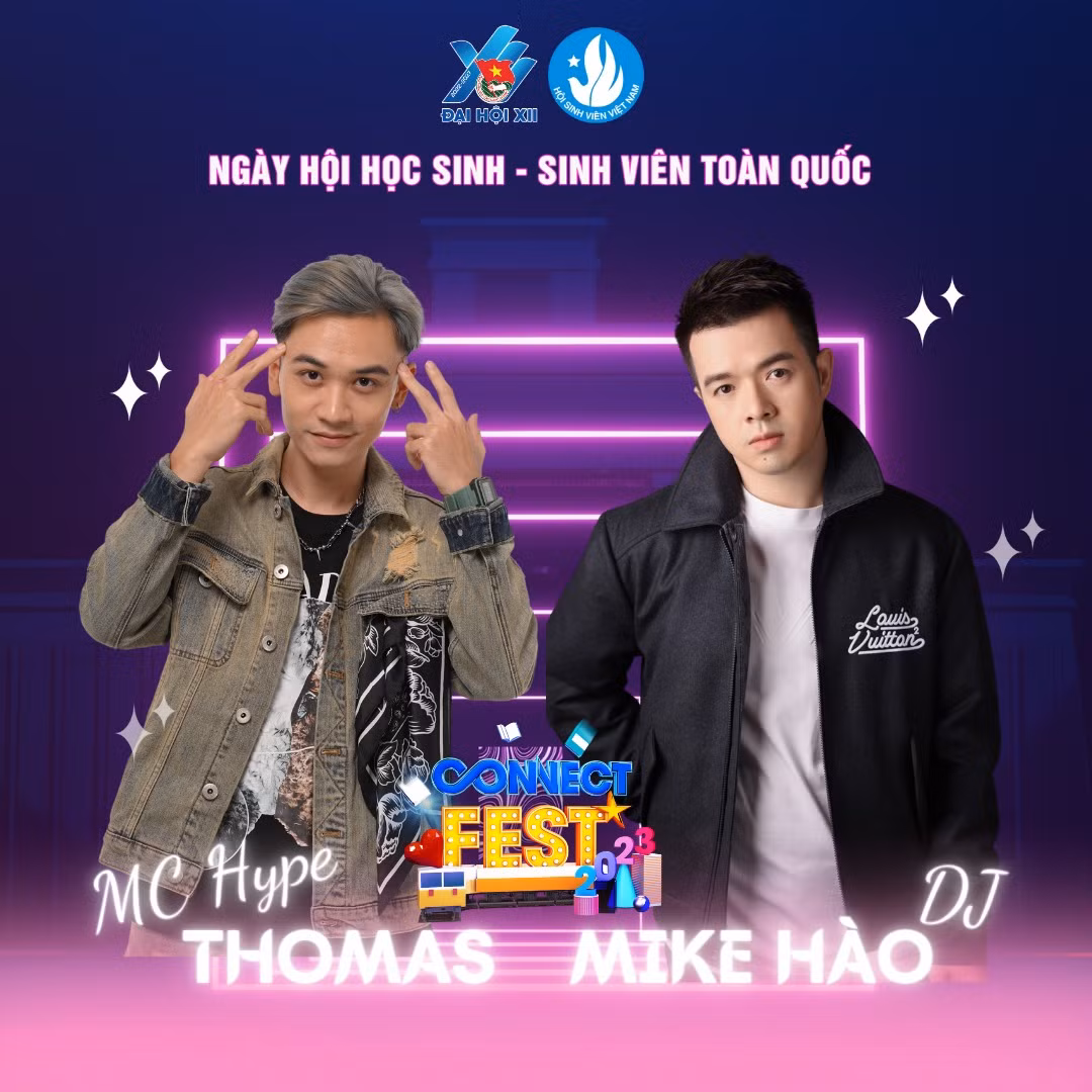 MC Hype Thomas và DJ Mike Hào.