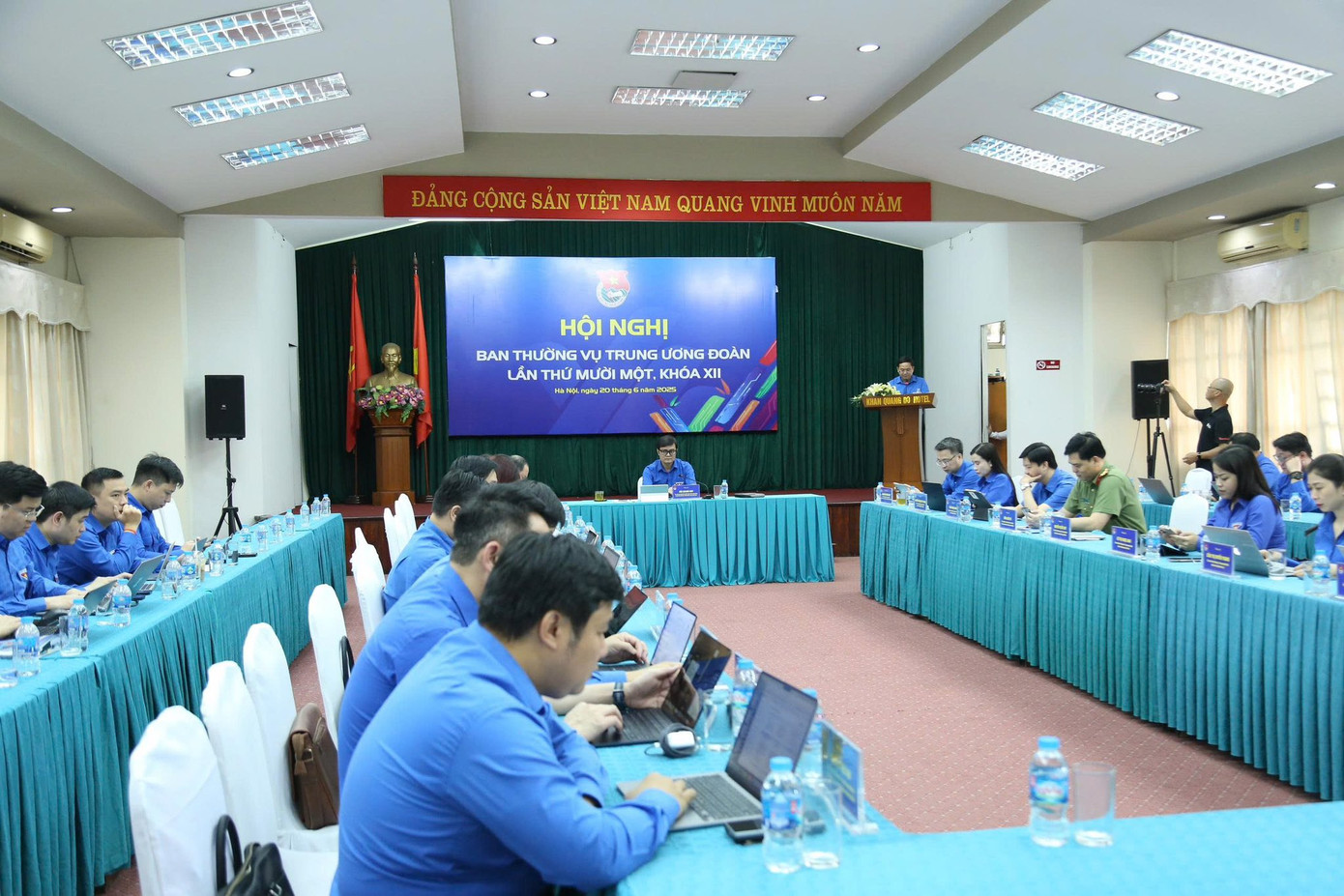 T.Ư Đoàn họp Ban Thường vụ lần thứ 11, khóa XII.