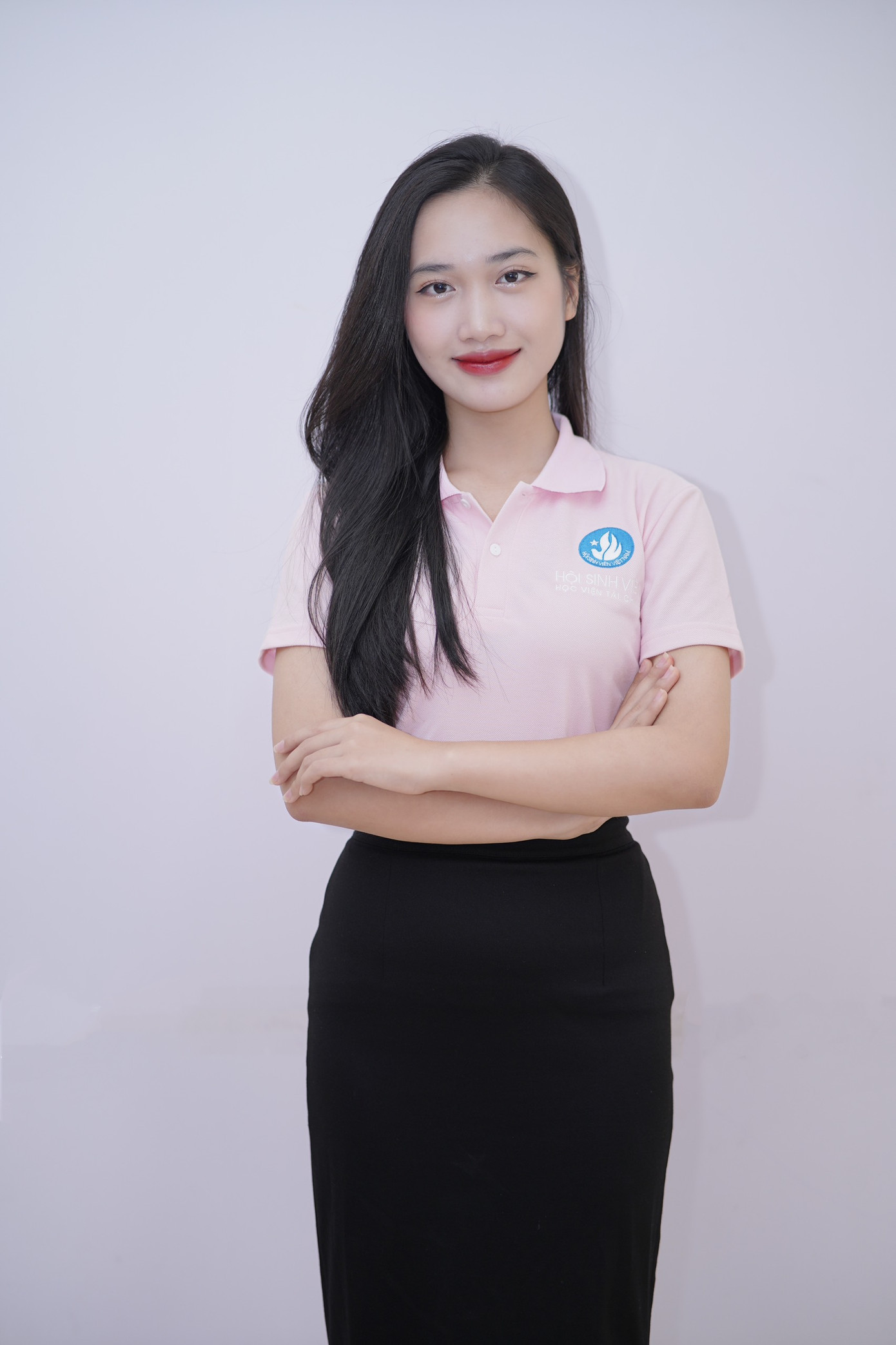 Chị Vũ Thị Ngọc - Phó Chủ tịch Hội Sinh viên TP. Hà Nội, Chủ tịch Hội Sinh viên Học viện Tài chính.