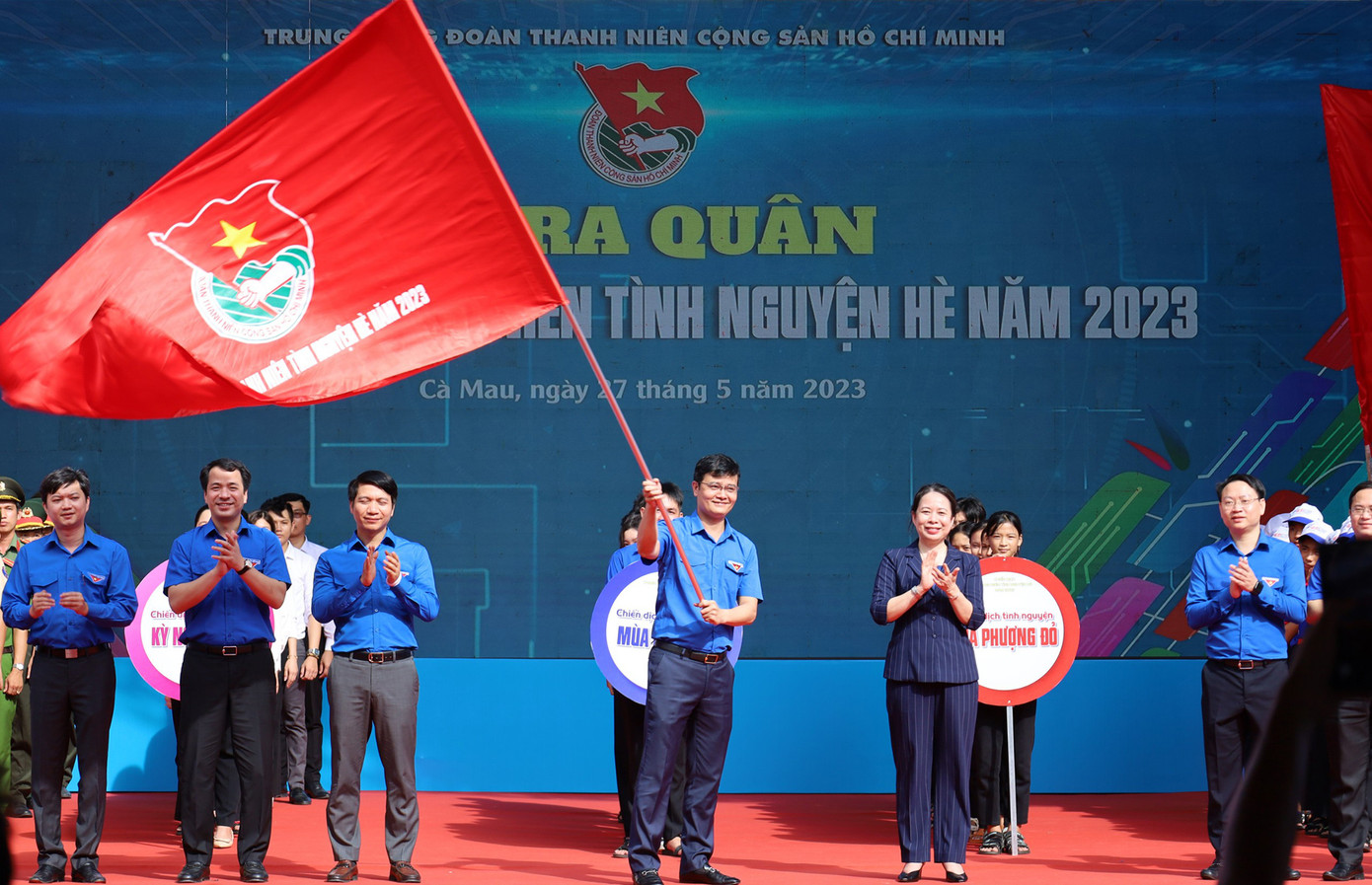 Lễ ra quân Chiến dịch Thanh niên tình nguyện Hè 2023.