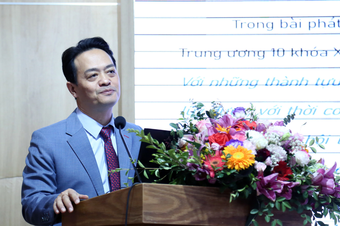 ThS Lương Tuấn Long chia sẻ tại chương trình. ThS Lương Tuấn Long chia sẻ tại chương trình.