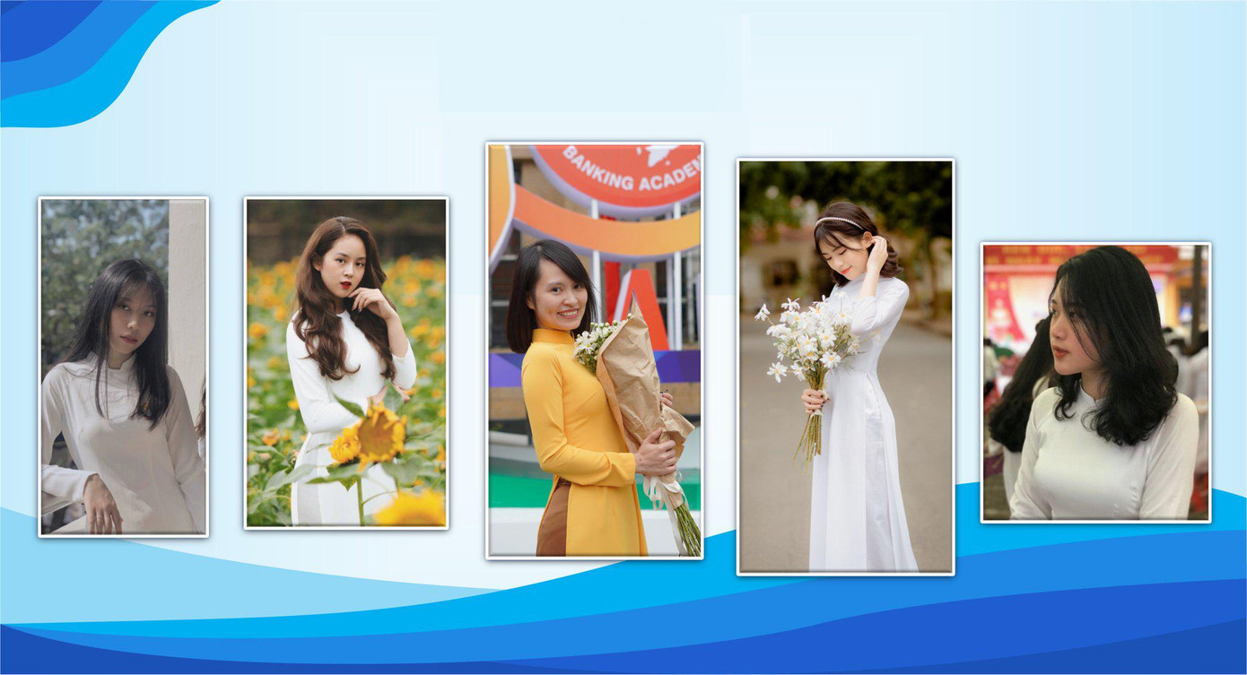 Đây là một trong những hoạt động của Đoàn Thanh niên, Hội Sinh viên hưởng ứng &quot;Tuần lễ Áo dài&quot;, năm 2022.