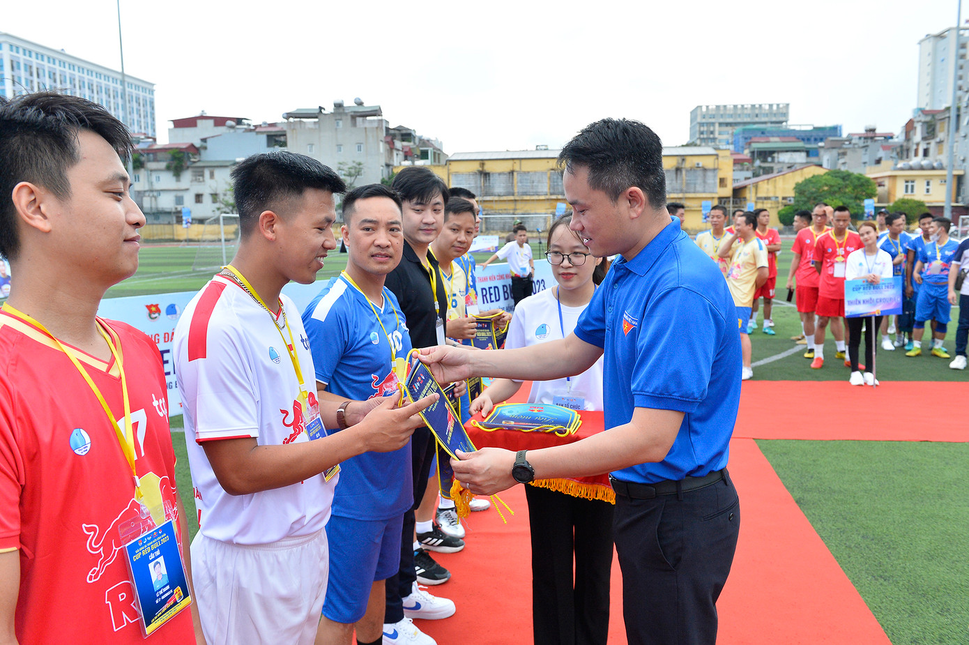 Khai mạc ‘Giải bóng đá Thanh niên công nhân’ khu vực phía Bắc.