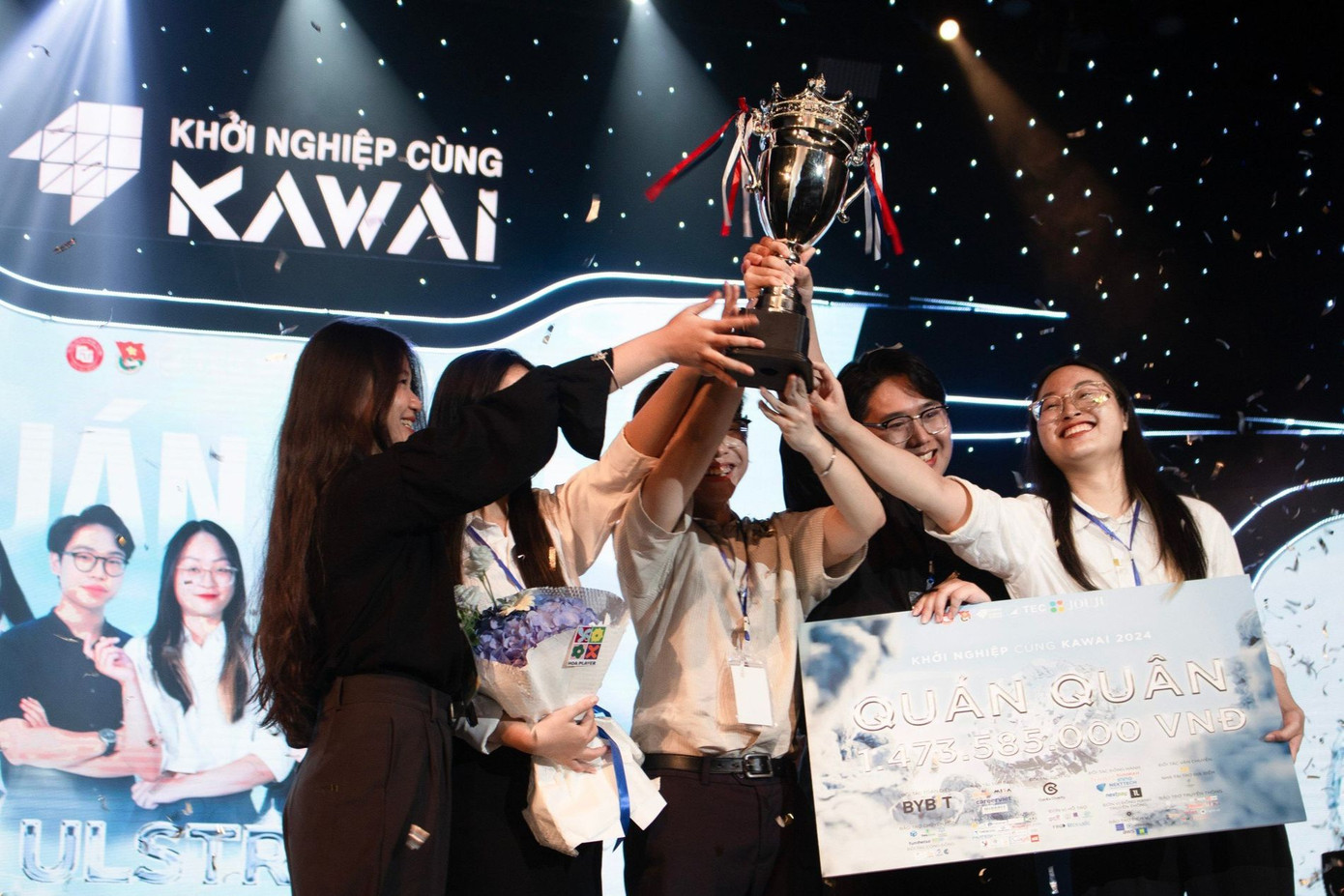 Quán quân cuộc thi 'Khởi nghiệp cùng Kawai' năm 2024. Quán quân cuộc thi 'Khởi nghiệp cùng Kawai' năm 2024.