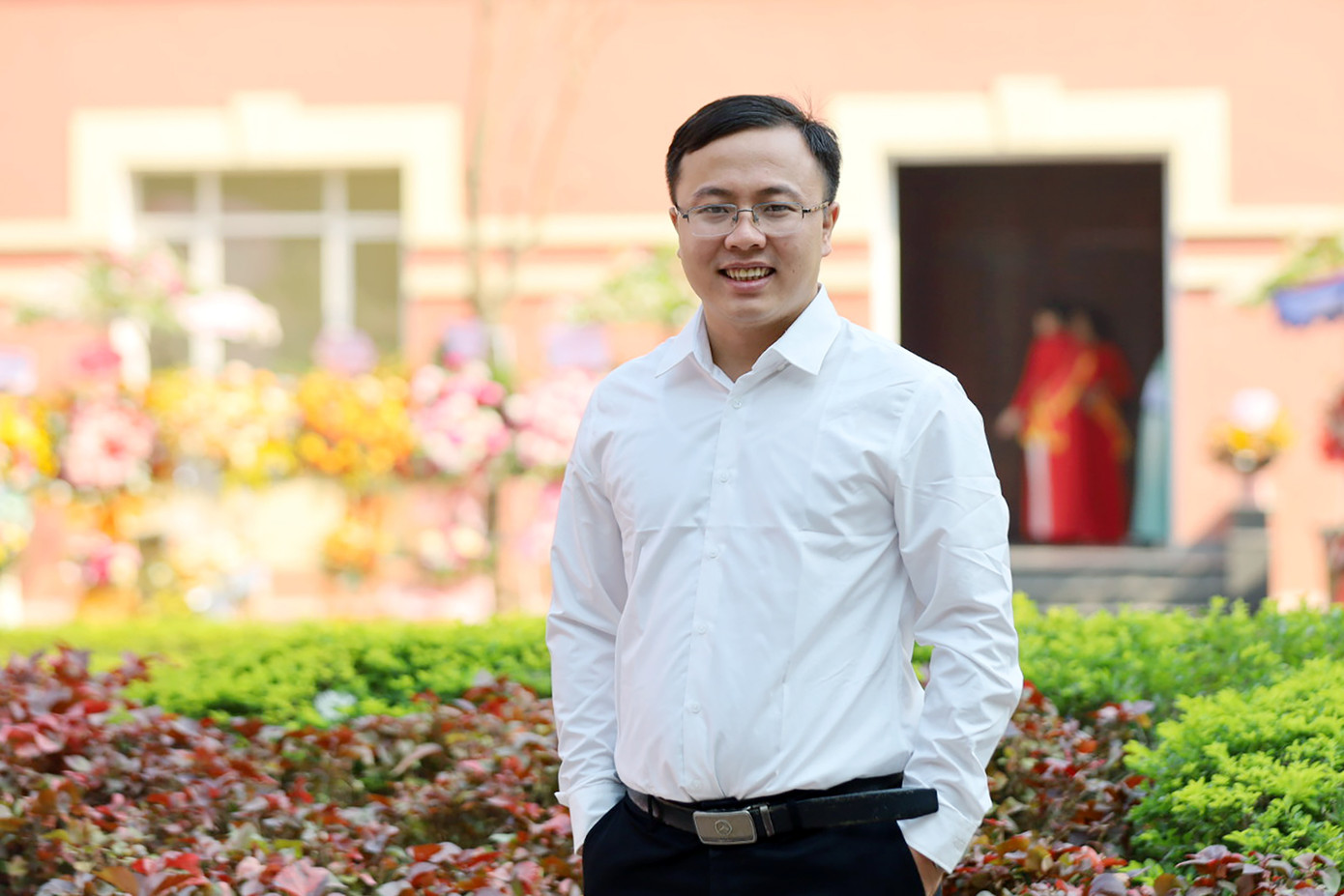 ThS Đặng Ngọc Duyên - Phó Bí thư Đoàn trường ĐH Thuỷ lợi, Bí thư Liên Chi đoàn khoa Cơ khí. Ảnh: NVCC