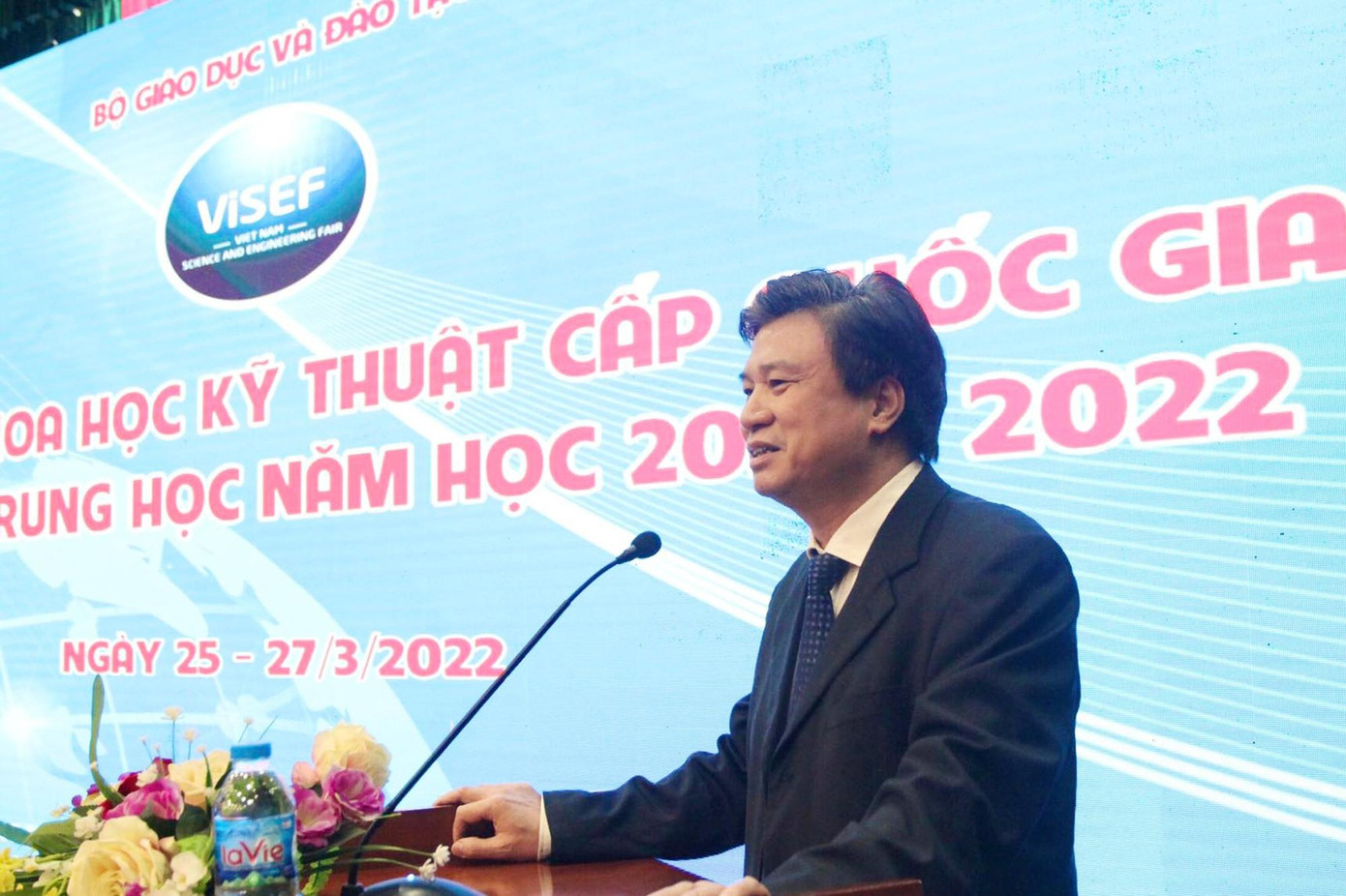 Thứ trưởng Nguyễn Hữu Độ phát biểu tại Lễ khai mạc Cuộc thi.