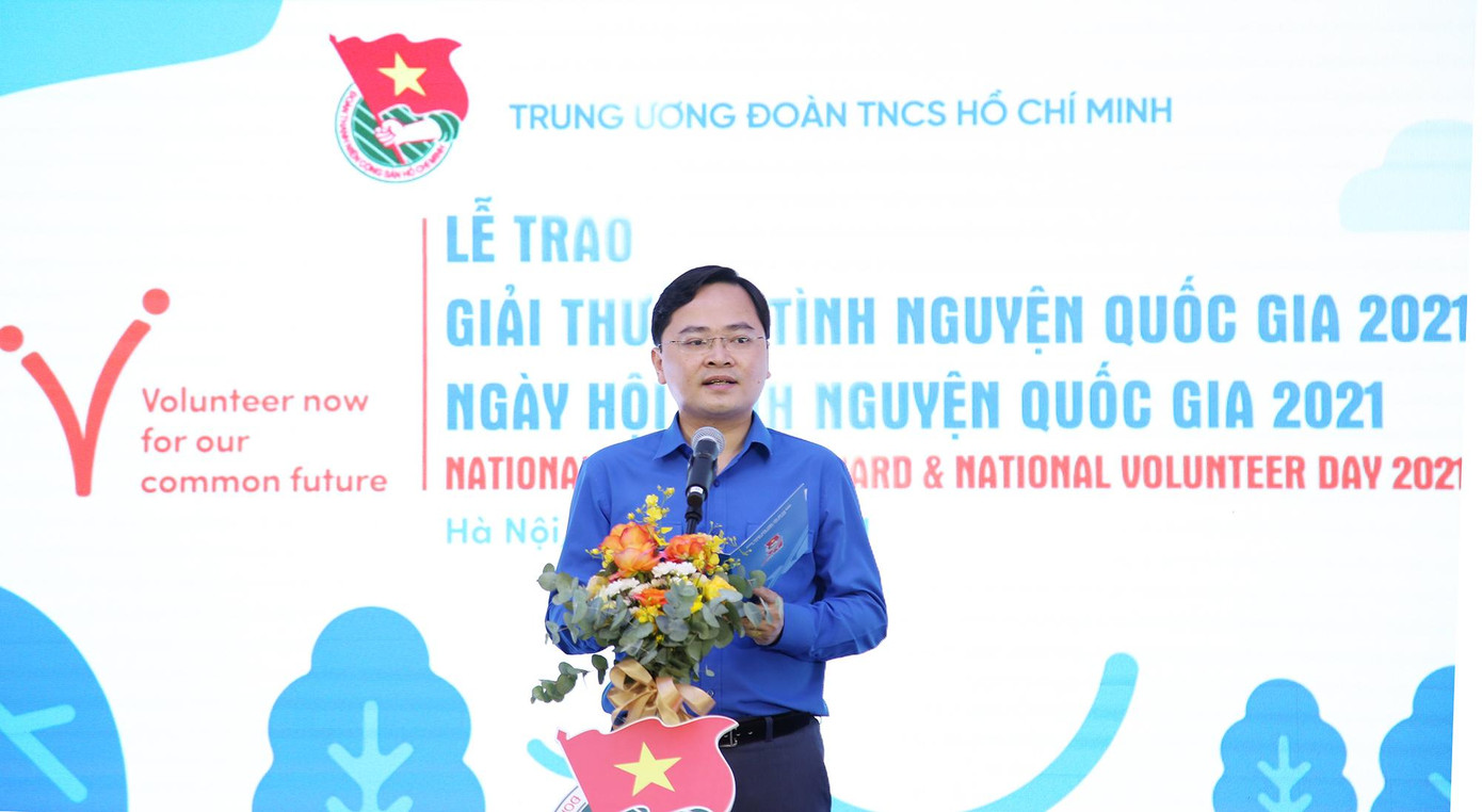 Anh Nguyễn Anh Tuấn - Ủy viên T.Ư Đảng, Bí thư thứ nhất T.Ư Đoàn phát biểu tại buổi lễ. Anh Nguyễn Anh Tuấn - Ủy viên T.Ư Đảng, Bí thư thứ nhất T.Ư Đoàn phát biểu tại buổi lễ.